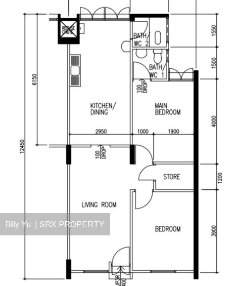 Blk 608 Clementi West Street 1 (Clementi), HDB 3 Rooms #198712832